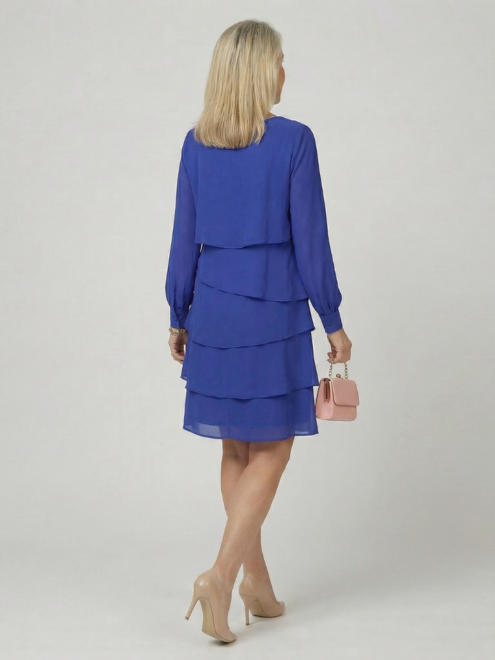 Kirax - Robe Décontractée Longue Manches