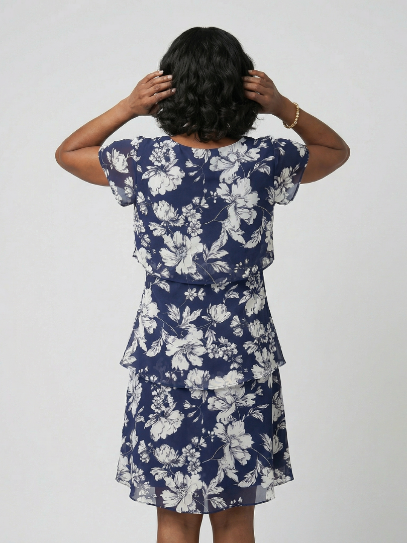 Thea - Robe Fleurie Décontractée