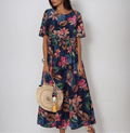 Aveline – Robe d’été fleurie