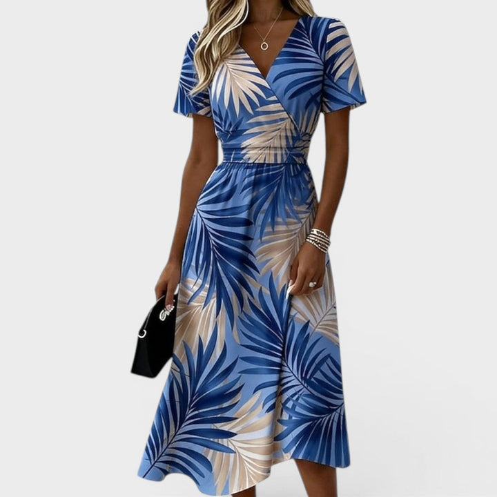 Danielle - Robe Élégance en Fleurs