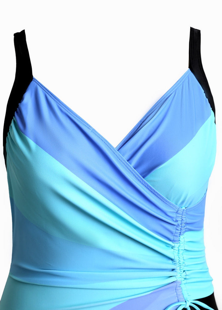 Annelore - Maillot Sculptant Color Block