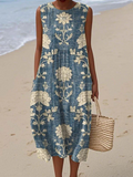 Belle - Robe Midi Bohème Élégante