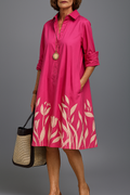 Annmarie - Élégante Robe Midi Confortable