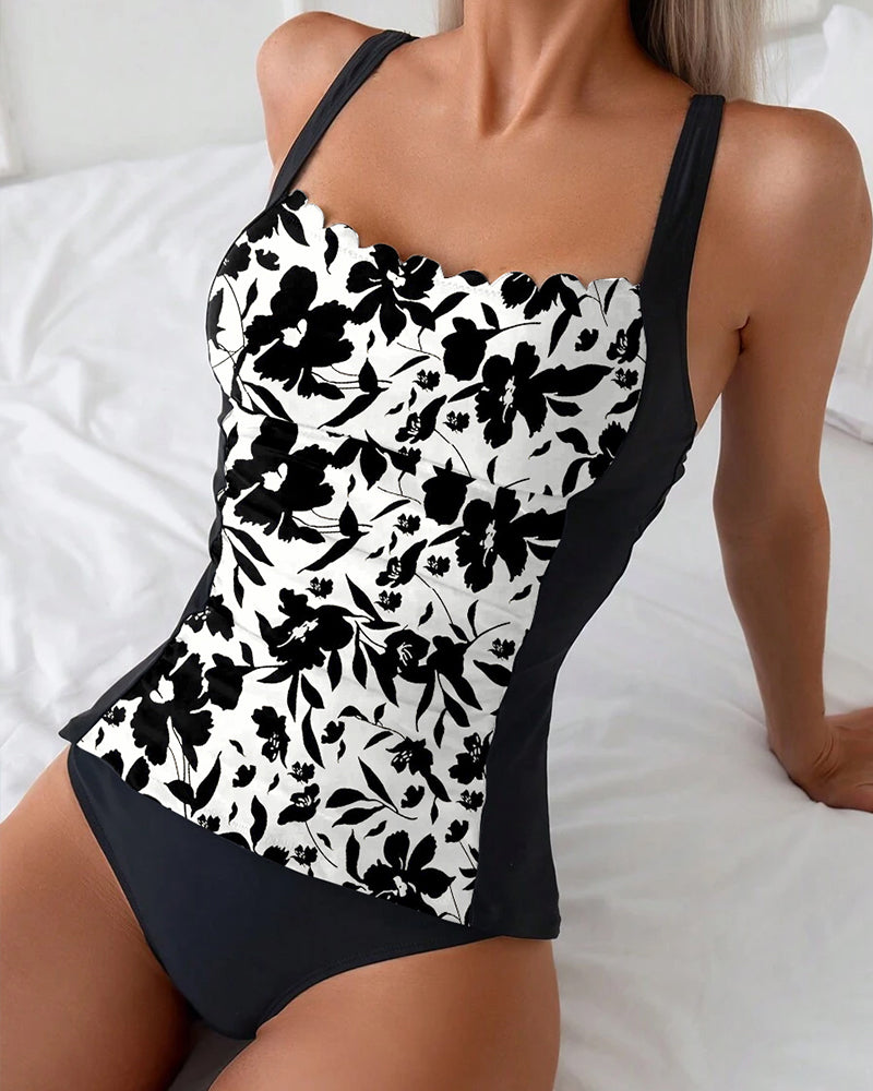 Lyca - Tankini Taille Haute Élégant