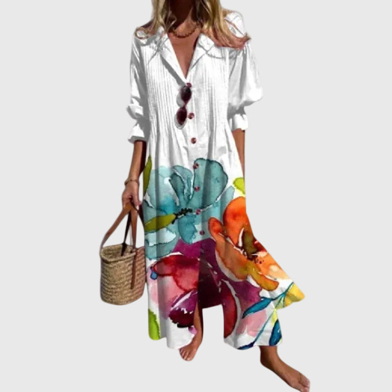 Zariah | Robe Maxi Bohémienne Élégante