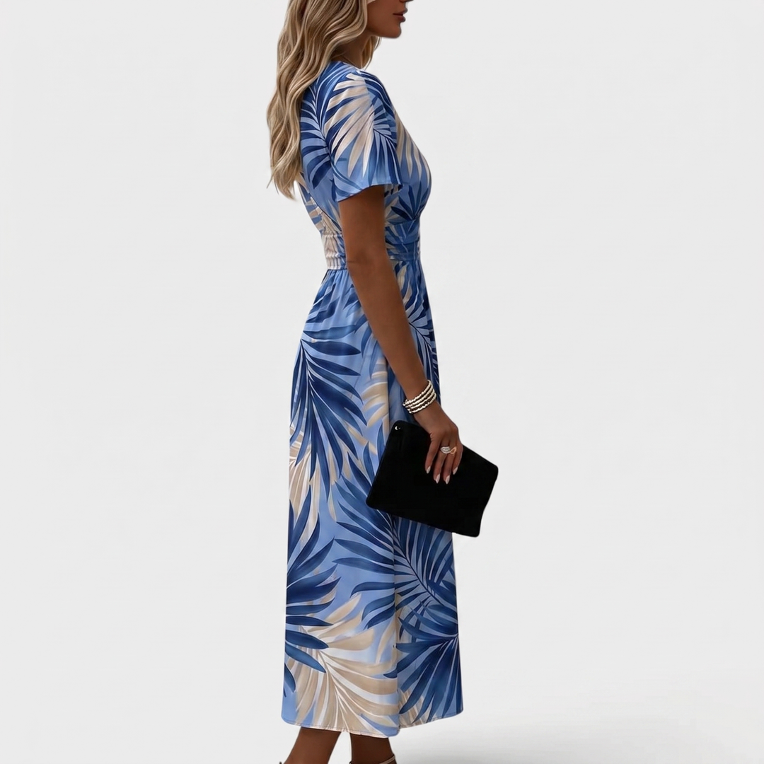 Danielle - Robe Élégance en Fleurs