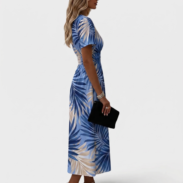 Danielle - Robe Élégance en Fleurs