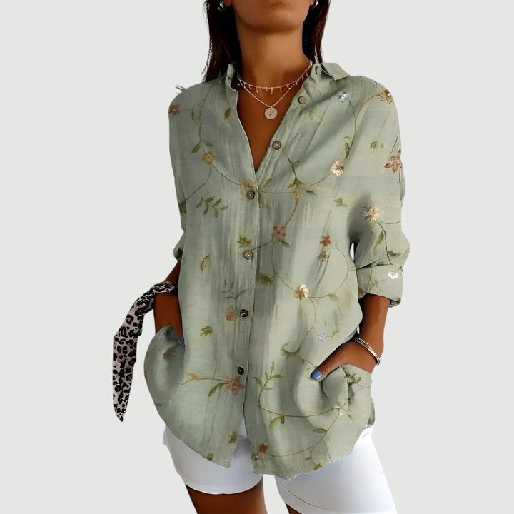 Amalie - Blouse Colorée et Confortable